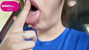 tongue porn video